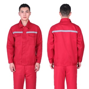 Venta al por mayor personalizado reflectante ropa de seguridad traje uniformes ropa de trabajo mecánico Taller de fábrica reparación conjunto de ropa de trabajo en general - Product Image 5