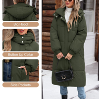 Nuevo estilo Parka para mujer, chaqueta para ropa de invierno, venta al por mayor, ropa de mujer, ropa para exteriores, Parkas, chaqueta a granel