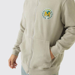 Sudadera con capucha térmica Unisex personalizada para invierno, sudaderas en blanco de algodón liso de gran tamaño, 100% algodón de talla grande para hombres, Unisex a granel - Product Image 5