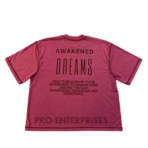 Camiseta de hombre de alta calidad, ligera, 100% algodón, oversize, estampada, con cuello simulado, corte holgado. - Product Image 6