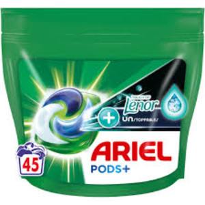 Para Ariel All-in-One Pods Detergente 45 Cápsulas de plástico para una potente eliminación de manchas Limpieza profunda Frescura en cada lavado - Product Image 2