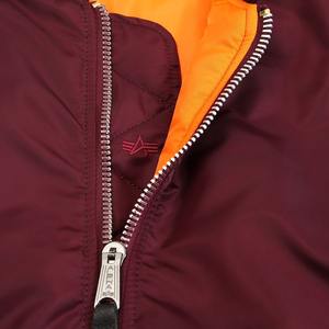 Veste bomber décontractée pour homme en satin marron à boutons-pression vintage, très vendue - Product Image 4