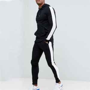 Sport Gym Fitness Sportswear Chándal Hombres Desgaste Conjunto de dos piezas Sudaderas con capucha Chándales para hombres Sudadera con capucha de algodón suave Producto de tendencia - Product Image 5