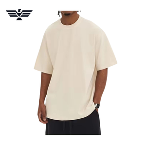 Camisetas de Jersey Extra Grandes para Hombre, 180 Gramos, Más Vendidas en 2025, Logotipo Personalizado Profesional Impreso, Diseño Sólido, 100% Algodón de Punto - Product Image 2