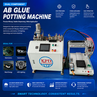 Máquina Automática de Dosificación de Pegamento AB de Dos Componentes, PLC de 3 Ejes, Equipo de Dispensación de Resina Epoxi, PU y Silicona para PCB, LED y Electrónica