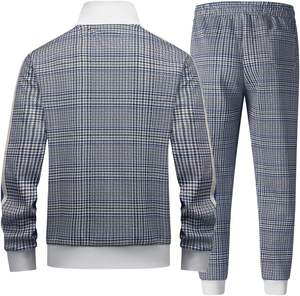 Conjunto Deportivo Gris para Hombre, de Invierno, con Cierre Completo, Logotipo Personalizado, Pantalones Deportivos Suaves 100% Algodón, Venta Caliente - Product Image 6