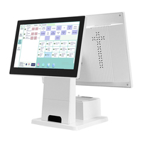 Système de point de vente 15,6 pouces 11,6 pouces Ordinateur de restaurant Écran tactile Windows Supermarché Caisse enregistreuse intelligente Machine de point de vente