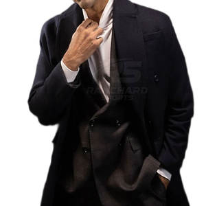 <b>Men</b> Casual Long <b>Coat</b> Autumn Winter Outerwear <b>Men</b> Long Overcoat Thick Warm Winter <b>Coat</b> for Work Daily - Product Image 4