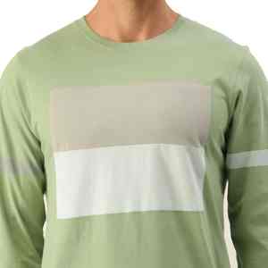 Camiseta Deportiva para Hombre, Transpirable, Cuello Redondo, Manga Corta, Lavada, de Poliéster, para Gimnasio, Fitness, Culturismo, Secado Rápido - Product Image 3