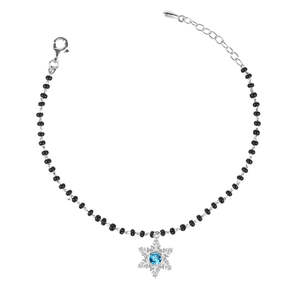 Bracelet Charme Mode Flocon de Neige en Argent Sterling 925 CLARA pour Femme - Product Image 1