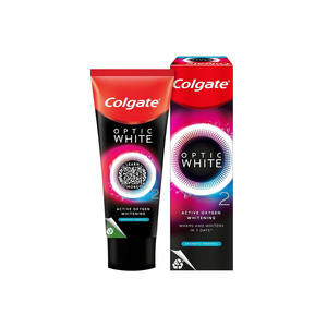 ยาสีฟันคอลเกต ออพติคไวท์ สีม่วง ขนาด 150 กรัม, 100 กรัม, 85 กรัม, ยาสีฟันไวท์เทนนิ่ง ขายส่ง ผลิตภัณฑ์ดูแลสุขภาพช่องปาก - Product Image 2