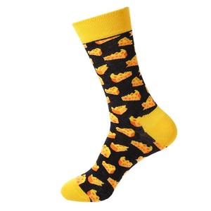 100% Cotton Men's <b>Socks</b> High Quality Custom Printed Logo Breathable <b>Soft</b> Warm Trendy Mid-Length Anti-Bacterial for Autumn - Product Image 4