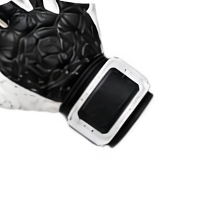ถุงมือผู้รักษาประตูฟุตบอล BLACK RACING GEAR ป้องกันการลื่น วัสดุ PU ปิดนิ้วเต็มรูปแบบ ปิดด้วยกระดุม ทนทาน ยึดเกาะสูง ป้องกันได้ดี - Product Image 4