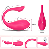 Jouet de bien-être intime portable à distance contrôlé par application, stimulateur du point G et du clitoris, vibromasseur portable à distance contrôlé par application