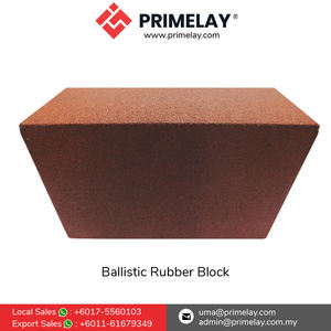 Bloque de Goma Balística Ecológico de Alta Calidad a Precio de Mayoreo, 200 mm/228 mm de Grosor, 29-36 kg de Peso, para Campo de Tiro - Product Image 6