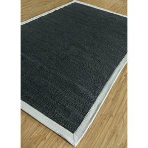 Alfombras de Yute y Cáñamo de Tejido Plano en Color Gris y Negro de Nomadic Threads para el Hogar PDJT-245 - Product Image 2