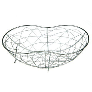 Nouvelle arrivée dernière conception panier de rangement de fruits frais exclusif qualité métal anneaux argenterie panier de fruits à prix compétitif - Product Image 6