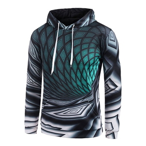 เสื้อฮู้ดดี้ซับลิเมชั่นผู้ชายรุ่นใหม่ปี 2025 แบบสั่งทำได้เต็มรูปแบบ สำหรับขายออนไลน์ - Product Image 1