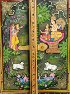 Handmade Wooden <b>Figure</b> Painting Window or Home Wall Decor High Standard Wall Hanging Window for Living Room Decor - Product Image 2