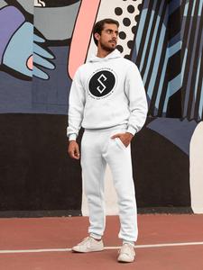 Vente en gros de sweats à capuche d'hiver personnalisés 350 Sweat-shirt doublé en polaire GSM 100% coton à épaules tombantes avec logo personnalisé unisexe - Product Image 5