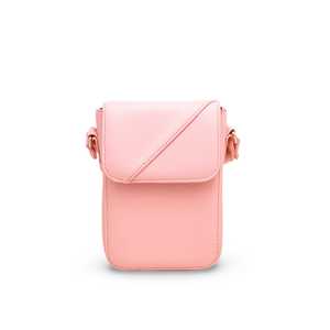Gran capacidad para bolsa informal Rosa P97535 Bolsa organizadora de maquillaje de PU con función colgante de asa - Product Image 3