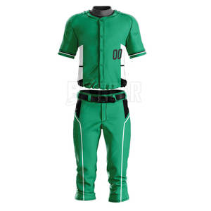 Uniforme de béisbol de diseño personalizado para equipos, tela ligera transpirable, ajuste cómodo, perfecto para eventos deportivos - Product Image 1