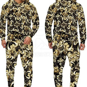 Nuevo Chándal de Invierno para Hombre con Diseño Sublimado de Primera Calidad, 100% Algodón, Transpirable, Resistente al Viento, Forro Polar, Personalizable - Product Image 2