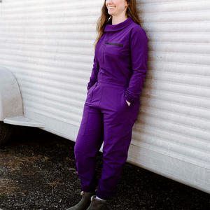 Mono DE TRABAJO duradero para mujer con bordado de impresión de logotipo personalizado, ropa de protección industrial, suministro de fábrica OEM ODM - Product Image 2