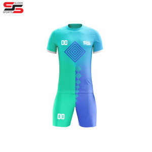 Camisetas de sublimación de poliéster de alta calidad, kits de camisetas de fútbol, uniformes de fútbol personalizados para hombre, camiseta de fútbol - Product Image 1