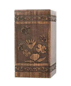 Vente chaude Urnes de crémation en bois modernes Urnes décoratives funéraires faites à la main pour hommes femmes à bas prix - Product Image 3