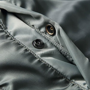 New Design Stand Collar Bomber <b>Jackets</b> For <b>Men</b> Long Sleeves Full Zipper <b>Men</b> Bomber <b>Men's</b> <b>Jackets</b> - Product Image 5