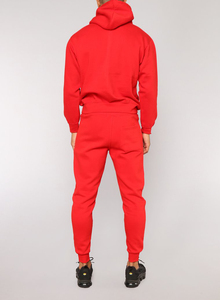 Logo imprimé bouffant ensembles empilés survêtements ensembles pour hommes deux pièces pantalons évasés ensembles sweats à capuche survêtements survêtement pour hommes - Product Image 2