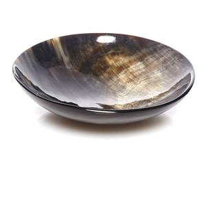 Cuenco de Cuerno Hecho a Mano Ecológico para Servir, Cuenco de Cuerno de Búfalo Natural para Servir, Centro de Mesa - Product Image 1