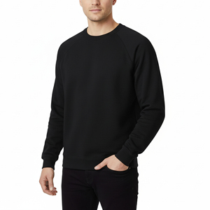 Sweat-shirt oversize tendance pour homme en molleton 100% coton de qualité supérieure, coupe ample, épaules tombantes, basiques pour homme, sweat-shirts et pulls - Product Image 5