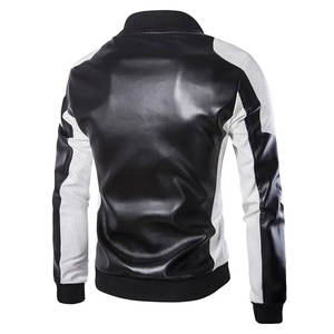 Classique 100% cuir de mouton véritable marron grande taille Bomber veste en cuir mode vestes Pakistan fait veste de haute qualité - Product Image 6