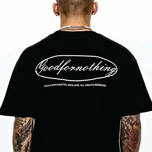 Camiseta extragrande con hombros caídos de suministro del fabricante: 250g 100% algodón, estampado personalizado, diseño en blanco unisex - Product Image 5