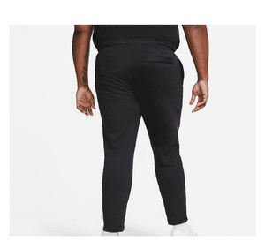 Pantalon de survêtement avec logo brodé personnalisé pour hommes, cordon de serrage 100% coton, pantalon de jogging en éponge française, pantalon de survêtement baggy pour hommes - Product Image 3