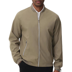 Vêtements pour hommes sur mesure, veste d'automne et d'hiver pour hommes, coupe-vent, veste décontractée à manches longues, veste bomber - Product Image 1