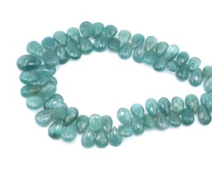 ลูกปัดพลอยแกรนดิเดียไรต์ธรรมชาติทรงลูกแพร์เรียบเนียนคุณภาพสูงขนาด 8 นิ้วสำหรับทำเครื่องประดับ - Product Image 5