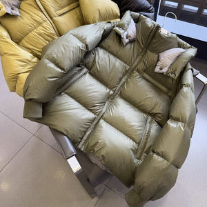 Chaqueta de Plumón para Hombre de Alta Calidad OEM, con Capucha, Cálida para Invierno, Talla Grande, Cierre Completo, Chaqueta de Burbujas, Logotipo Personalizado para Exteriores - Product Image 6