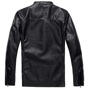 OEM personalizar los hombres última alta calidad Vintage cuero de vaca Venta caliente nuevo diseño de moda piel de cordero chaqueta súper suave para los hombres - Product Image 3