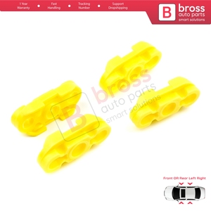 ชุดคลิปยึดตัวปรับกระจกหน้าต่าง BWR19 4 ชิ้น สำหรับ Impala 20369894 20369895 - Product Image 4