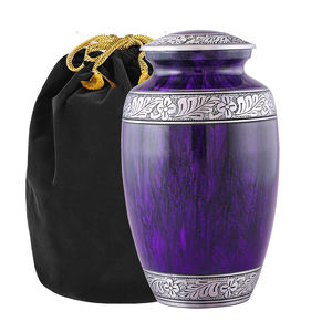 High Quality Adult Ashes Cremation Urn Brass, <b>Aluminum</b> Options Funeral Urn, Urn for men and women - Product Image 1