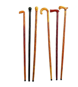 Bastón de lujo de madera de diseño diferente con accesorios de regalo para enfermos de madera de alta calidad para ancianos precio barato - Product Image 1