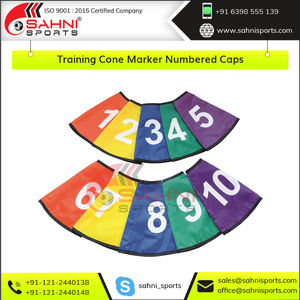 2024 nueva llegada conos de agilidad Venta caliente gorras numeradas marcadores de cono de entrenamiento de poliéster diferentes colores Sahni deportes duraderos - Product Image 5