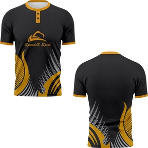 เสื้อเบสบอลที่มีคุณภาพสูงที่กำหนดเองเสื้อบาสเก็ตบอลปักโลโก้ชื่อยูนิเซ็กซ์เยาวชนเสื้อสวมหัวเสื้อเบสบอล - Product Image 6