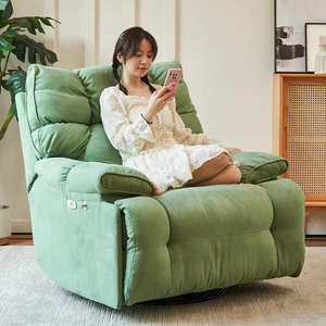 Cómodo sofá reclinable, sillón, sofá, muebles de sala de estar, sofá individual suave, diseño de silla - Product Image 2