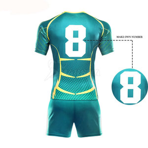 Uniforme de Rugby para hombre hecho a medida de calidad superior, conjuntos transpirables, ropa de equipo fabricada en Pakistán, precio al por mayor disponible - Product Image 4