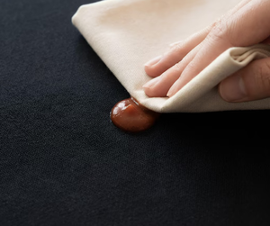 Mantel de Lona Negra Resistente al Agua y a las Manchas, Cubierta de Mesa de Pato de 100*100cm para Restaurante, Hostelería, Uso en Interiores y Exteriores - Product Image 3