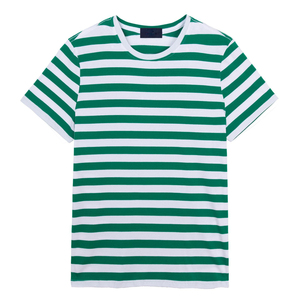 T-shirt da uomo alla moda, stile casual, in cotone, tessuto morbido e traspirante, manica corta, girocollo, vestibilità rilassata, per l'uso quotidiano estivo - Product Image 4